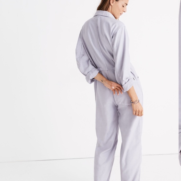 Madewell x As Ever_ Coveralls Dawn Mist_Medium - Picture 2 of 11